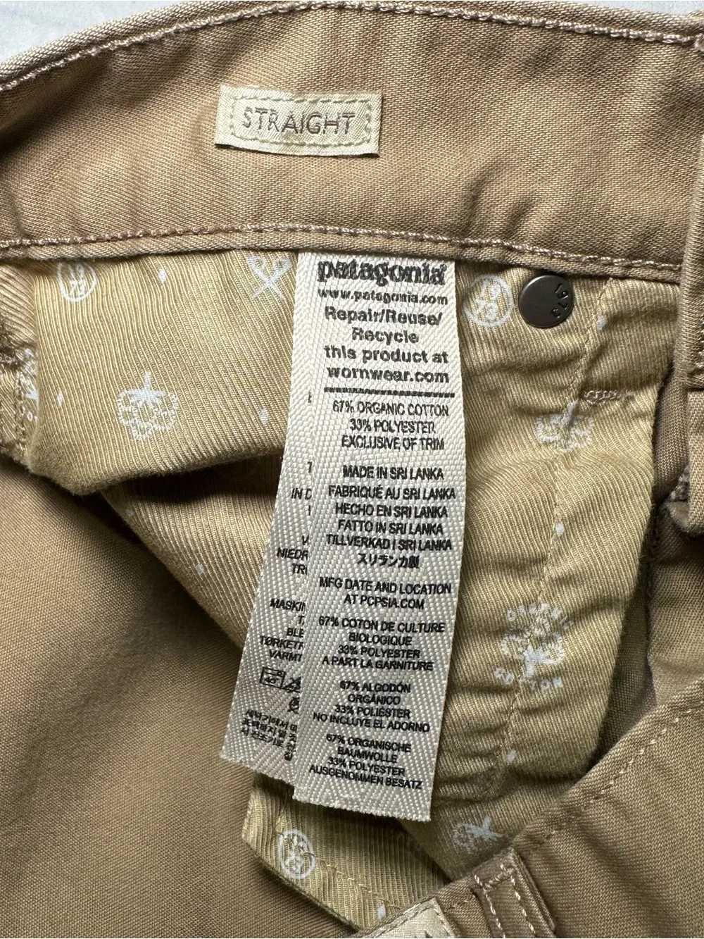 ✨ Patagonia Men’s Performance Twill Jeans / Straight Fit Traveler Pants ✨